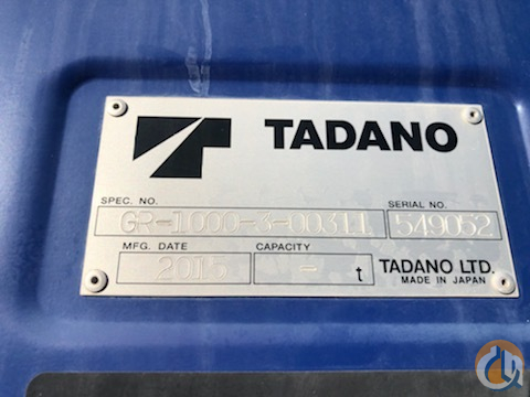 Tadano GR-1000XL-3