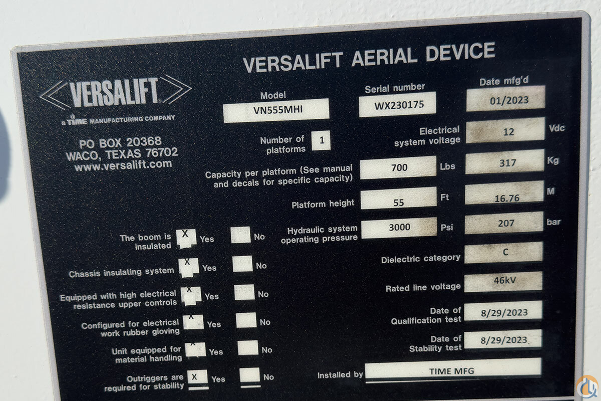 Versalift VN-555-MHI
