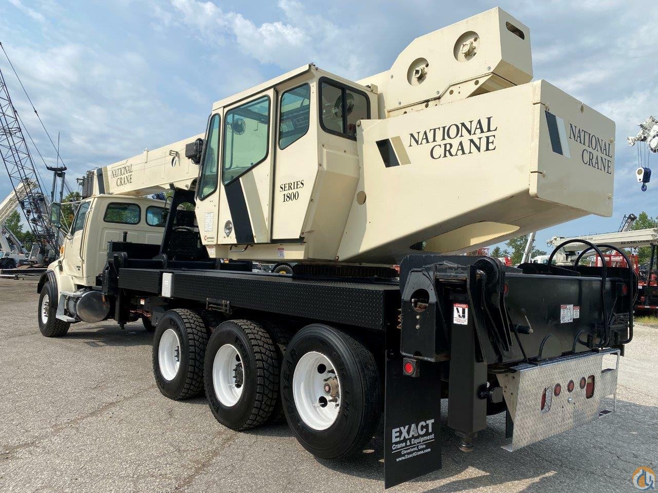 National 1800 Boom Truck Cranes Excellent Exact Crane & Equipment Corp ...