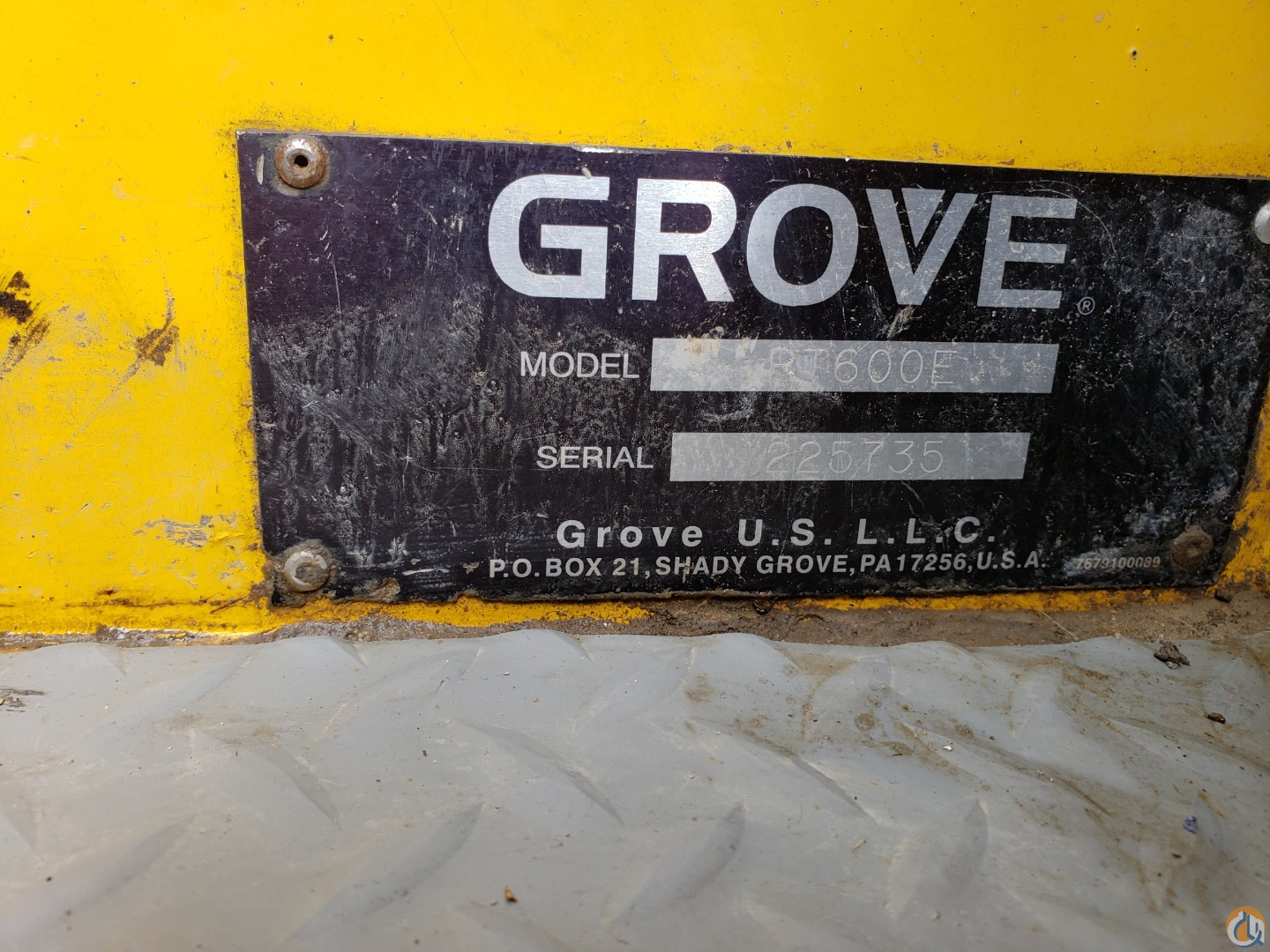 Grove RT600E