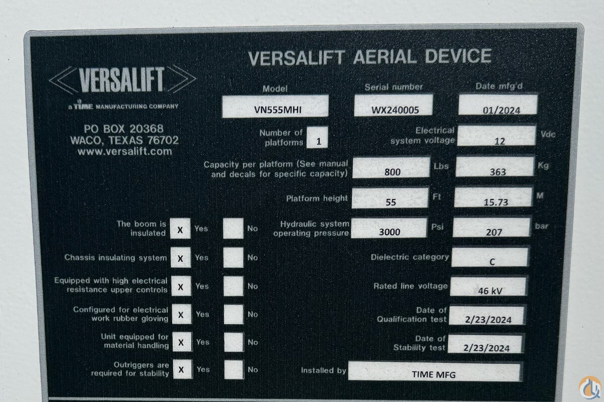 Versalift VN-555-MHI