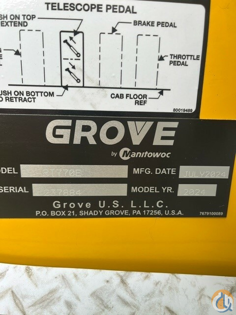 Grove RT770E