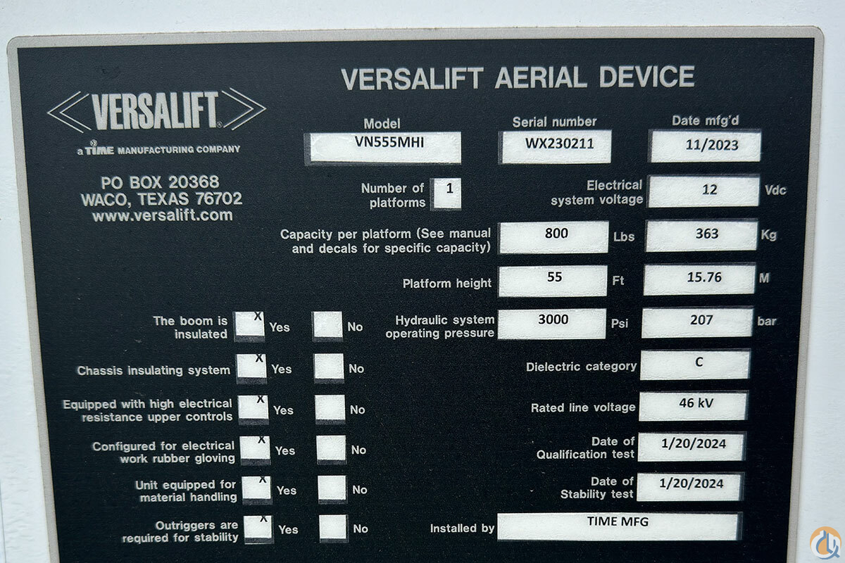 Versalift VN-555-MHI