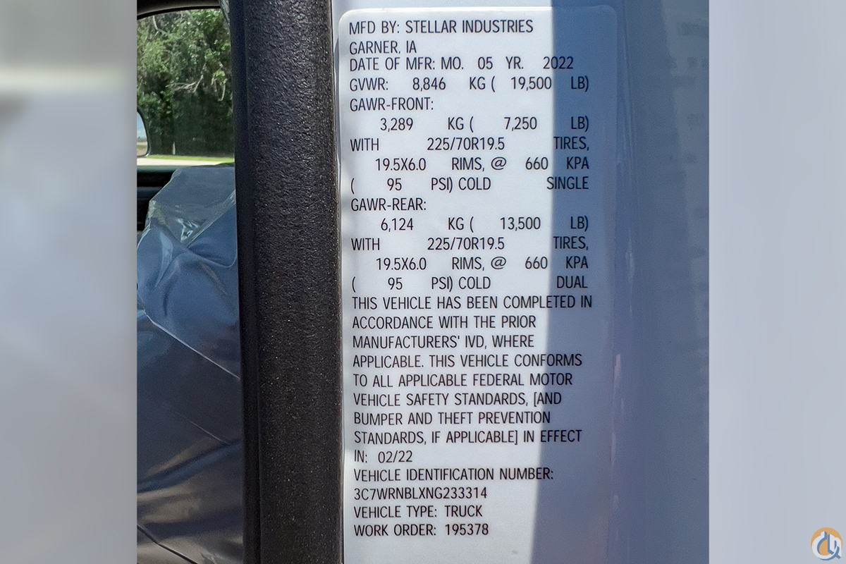 Stellar 7621 TMAX 1-11 service body