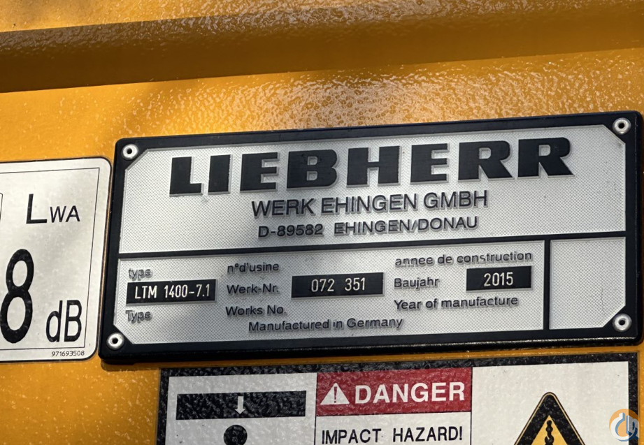 Liebherr LTM 1400-7.1