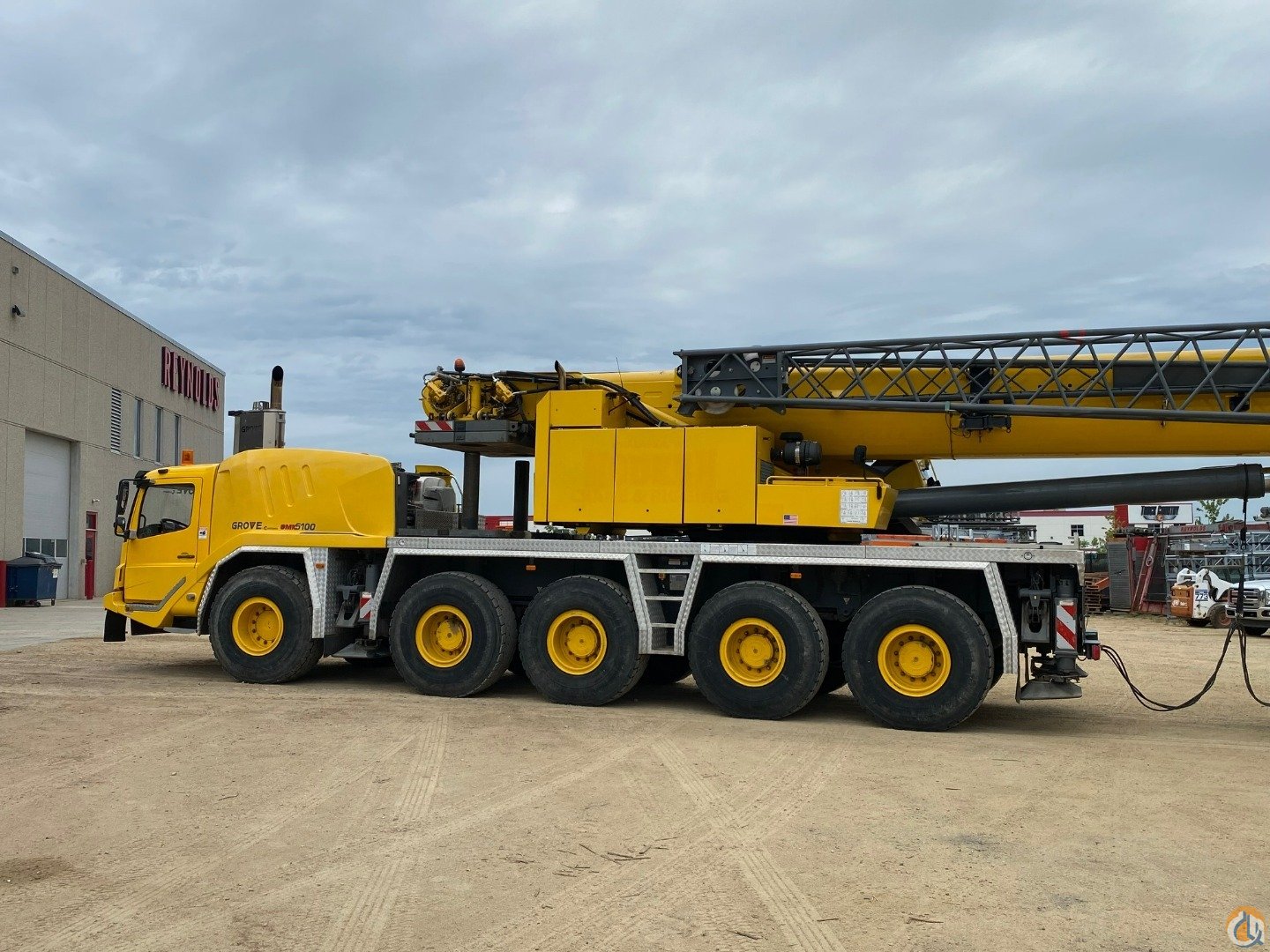 Grove Gmk5135 All Terrain Cranes Excellent Reynolds Equipment, Llc 