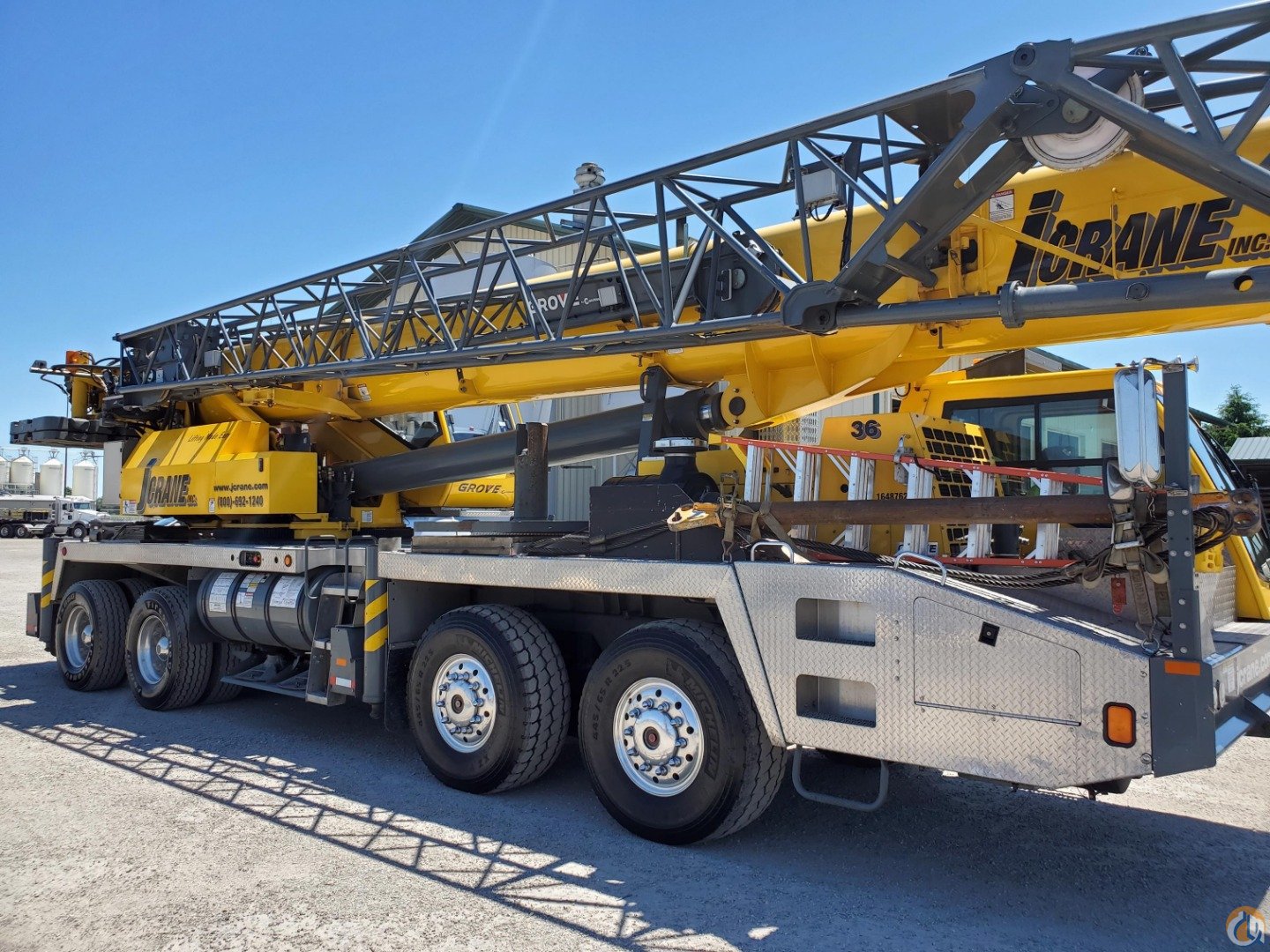 Grove TMS9000E Truck Mounted Telescopic Boom Cranes Very Good Jcrane ...