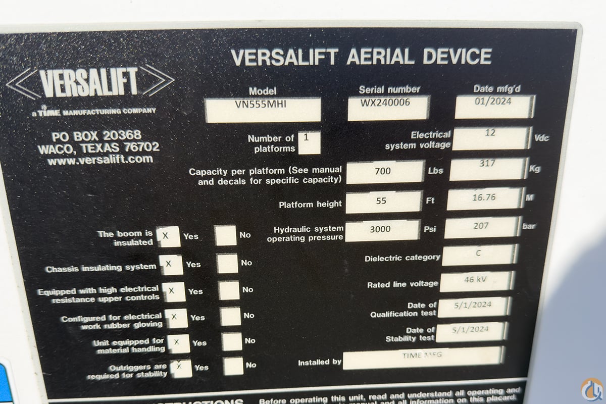 Versalift VN-555-MHI