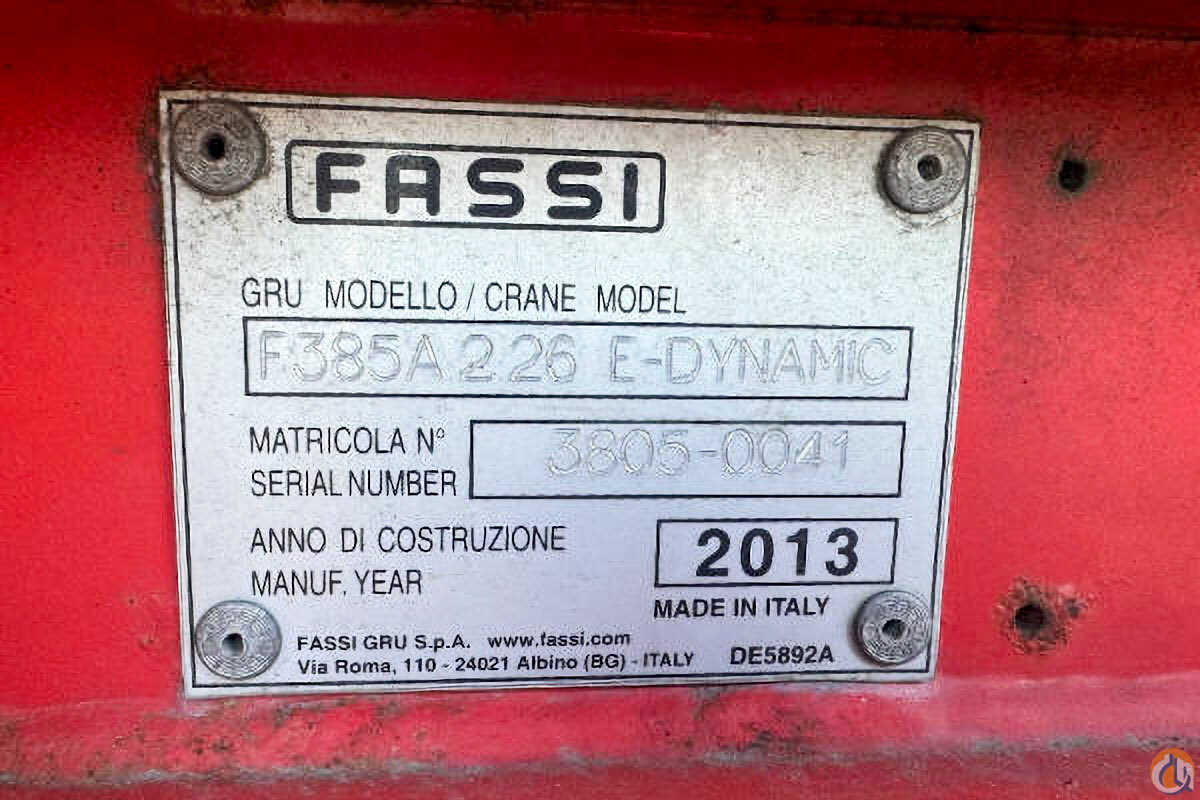 Fassi F385A.2.26 L212