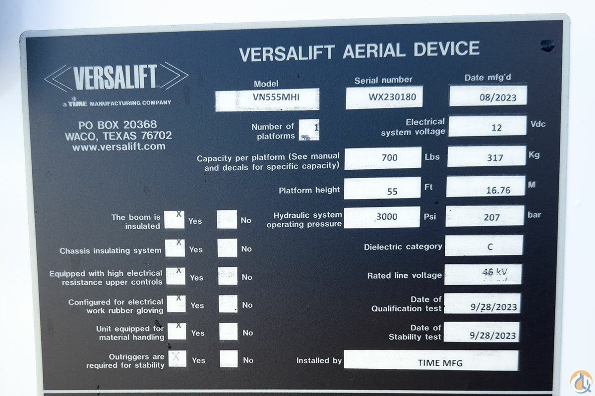 Versalift VN-555-MHI