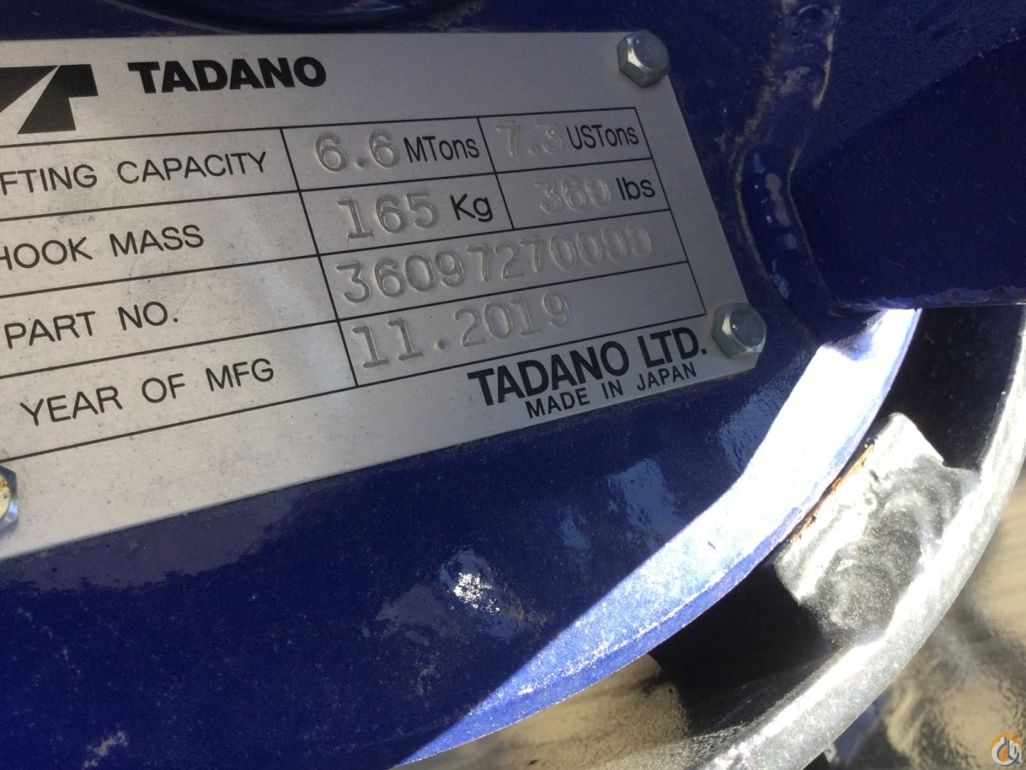 Tadano GR-1000XL