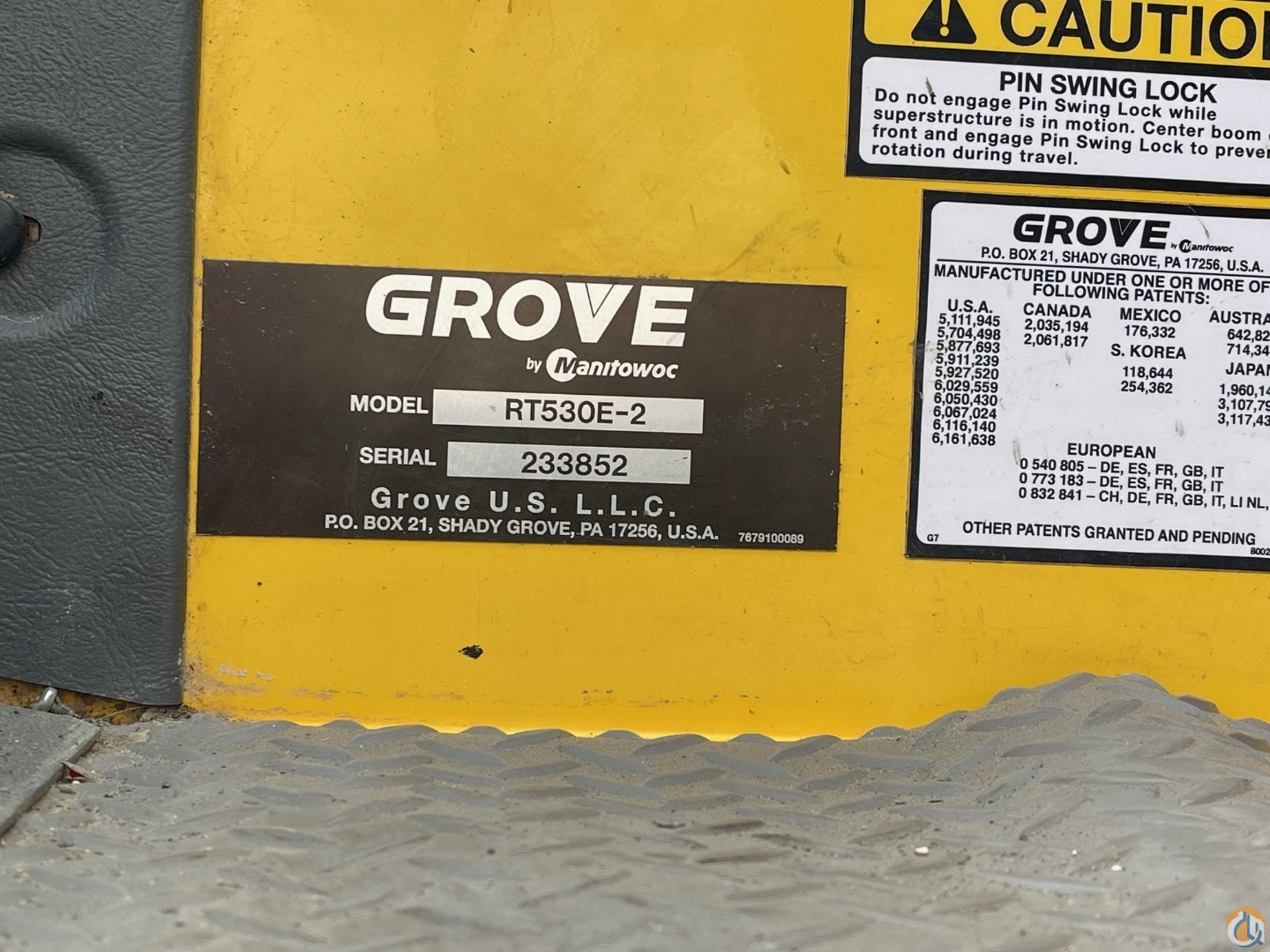 Grove RT530E-2