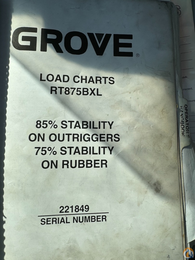 Grove RT875BXL