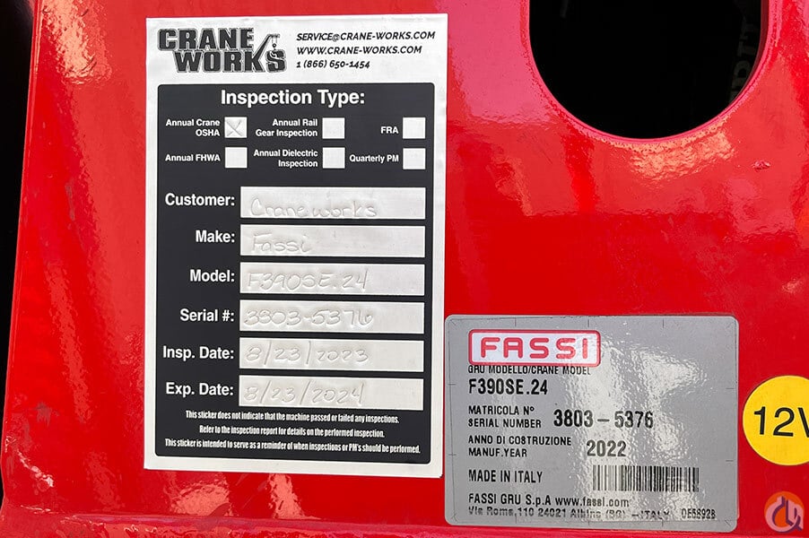 Fassi F390SE.24 TSRC