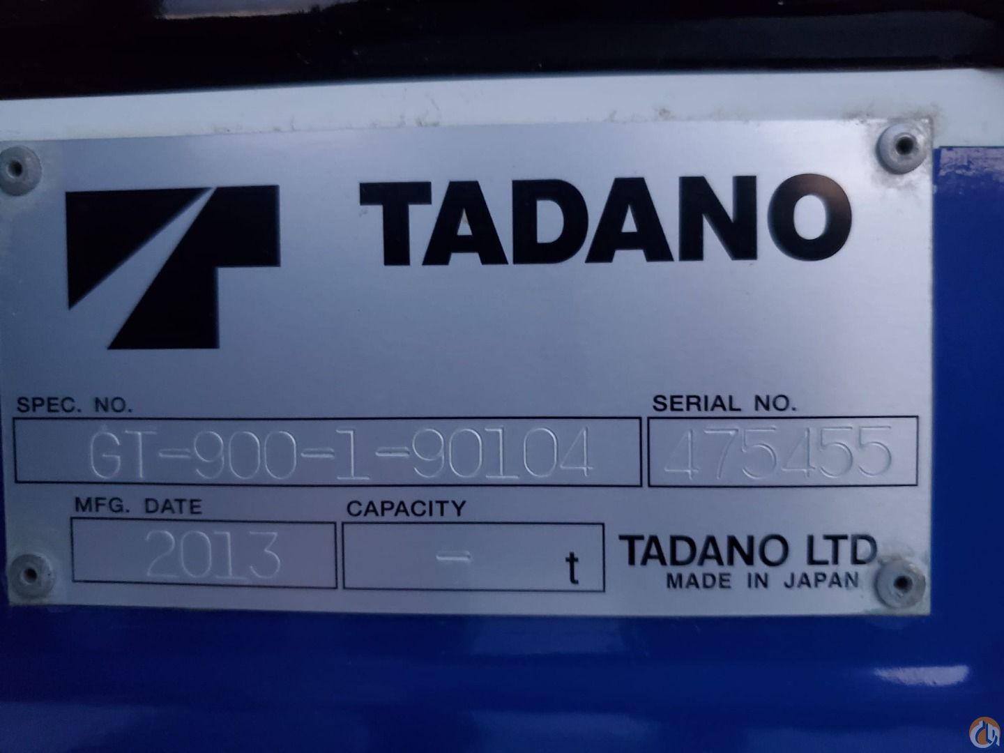 Tadano GT-900XL