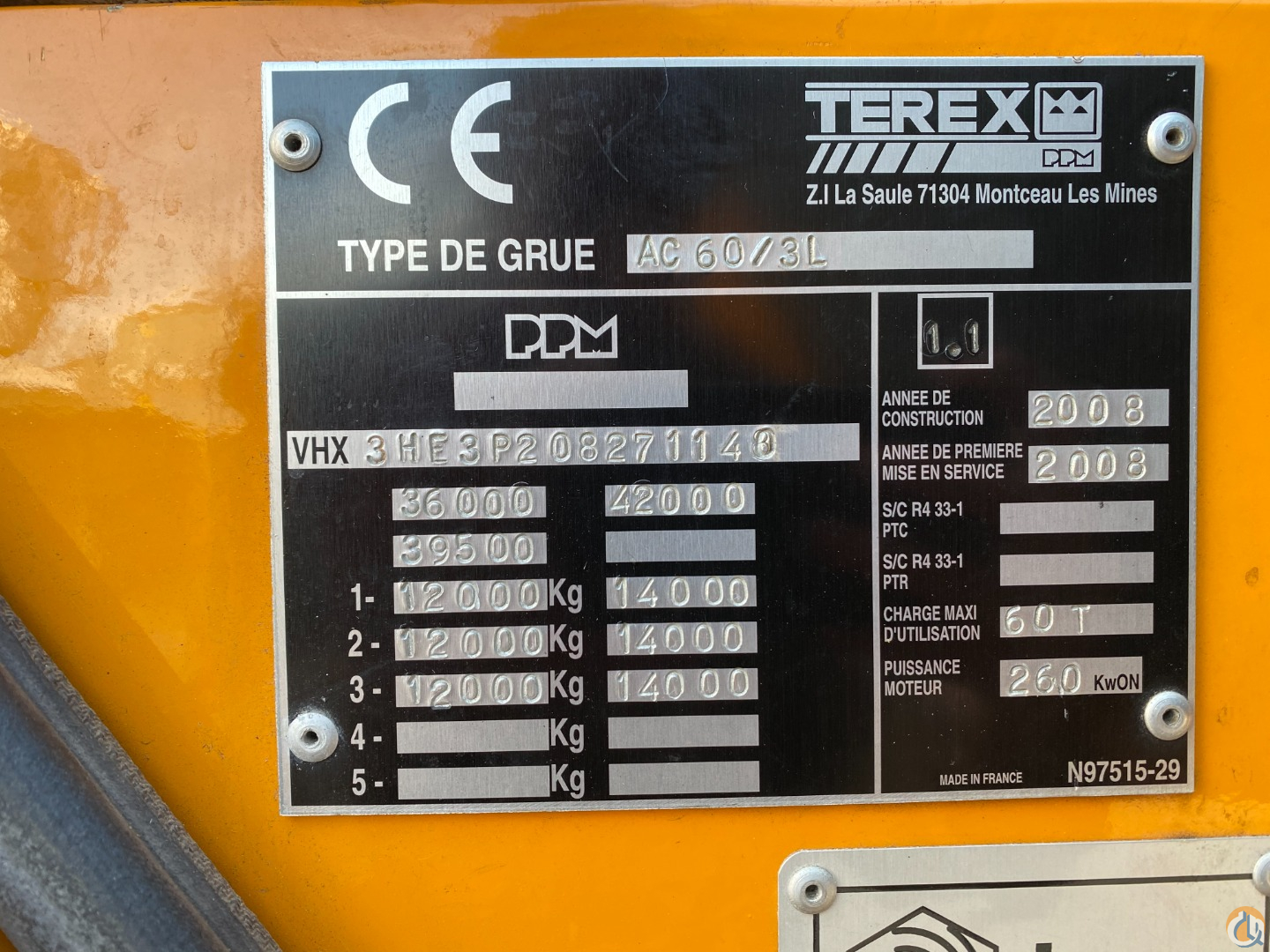 Terex AC 60-3L
