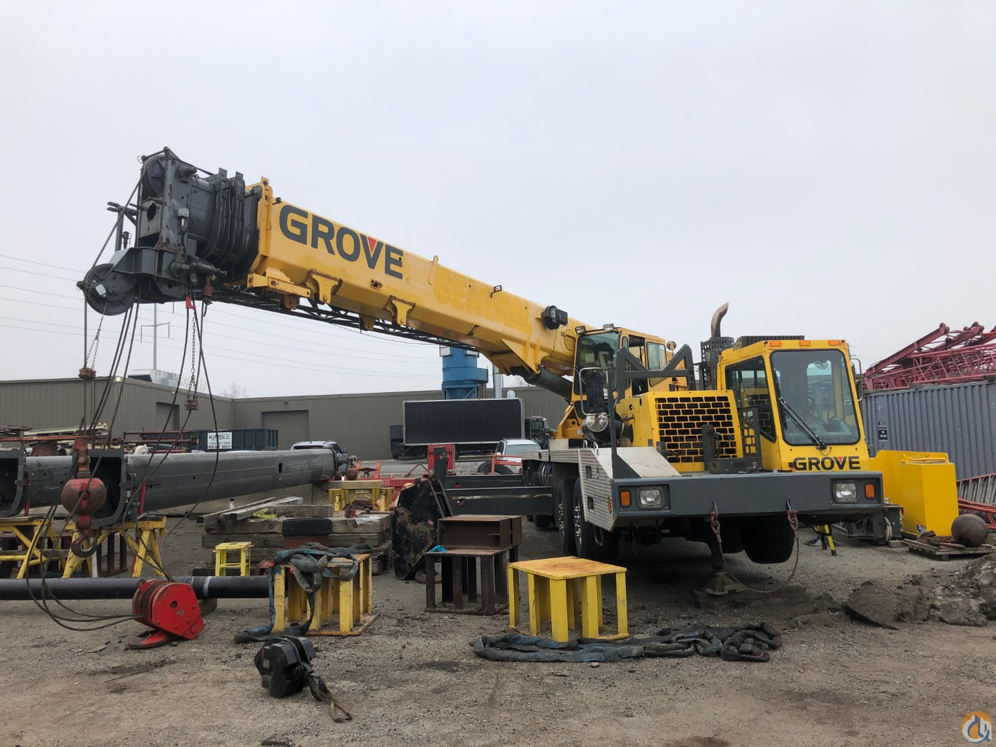 Grove TMS700E Truck Mounted Telescopic Boom Cranes Very Good Cleveland ...