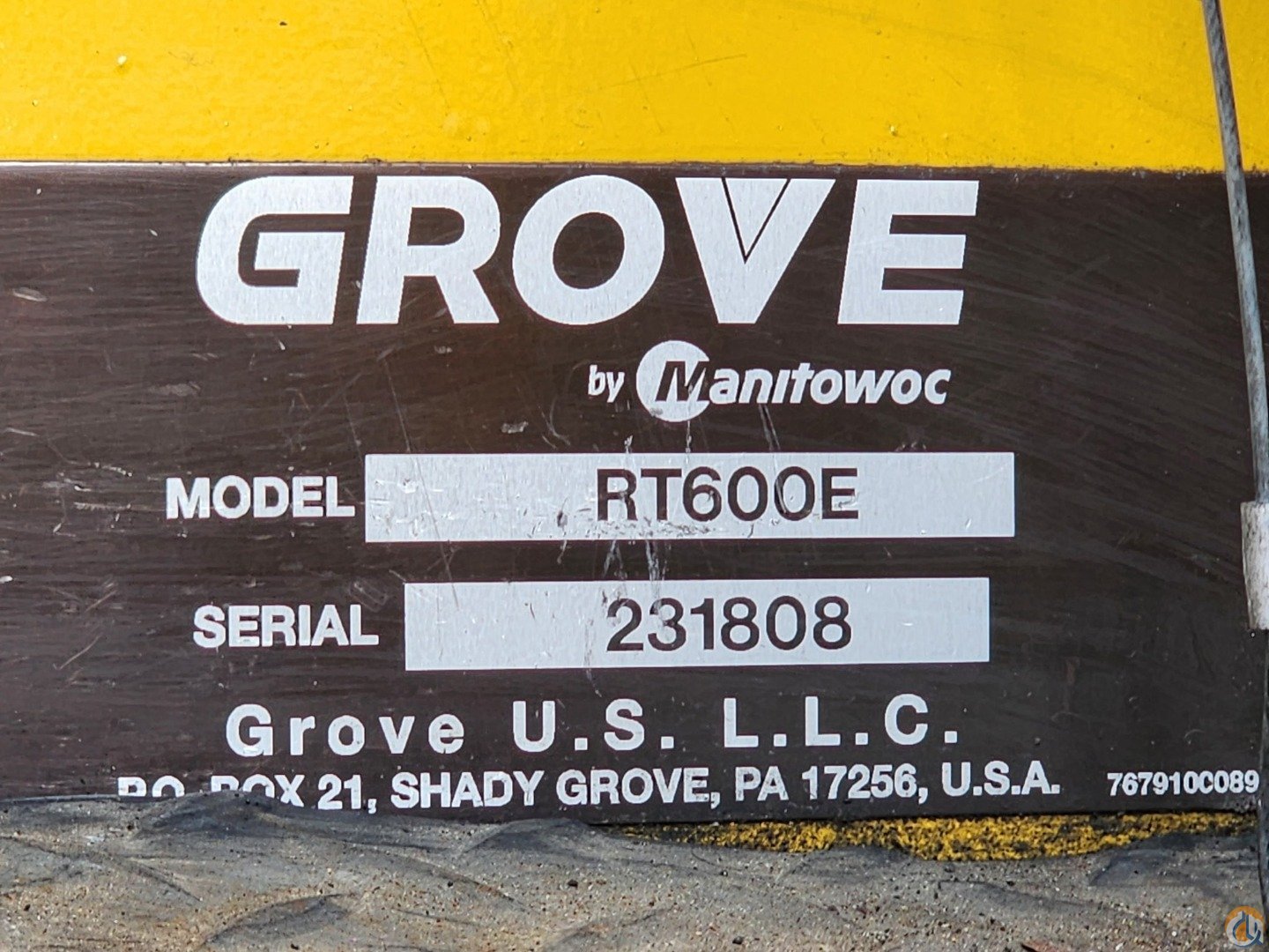 Grove RT600E
