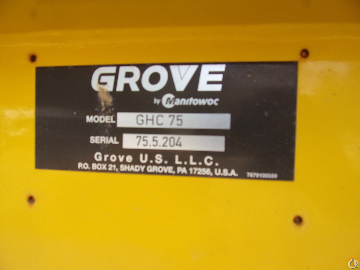Grove GHC75