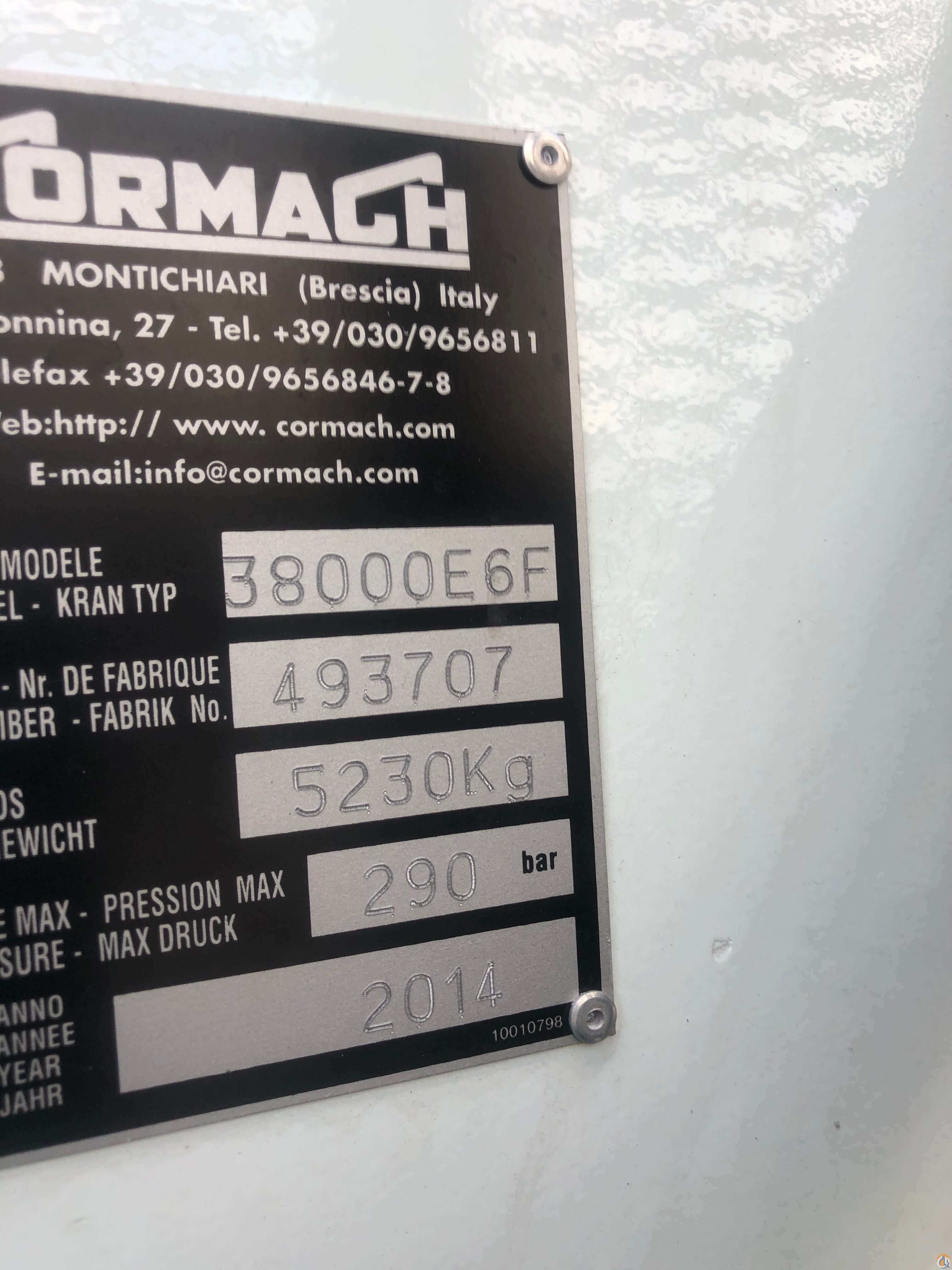 Cormach 38000 E6F