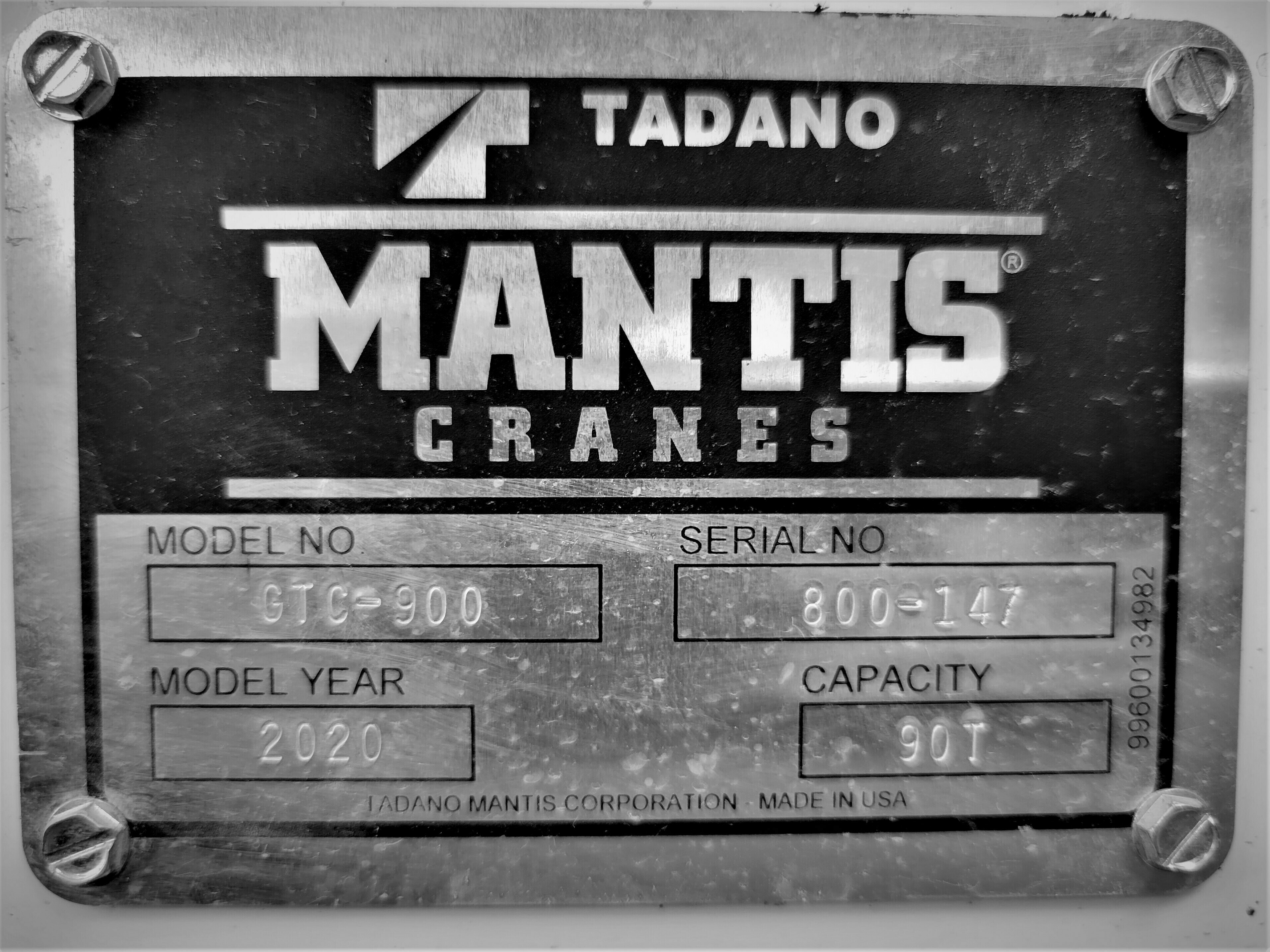 Tadano Mantis GTC-900