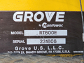 Grove RT600E